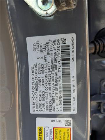 new 2026 Honda Civic Hybrid car, priced at $33,945