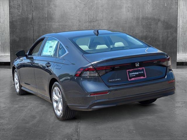 new 2025 Honda Accord car, priced at $29,445
