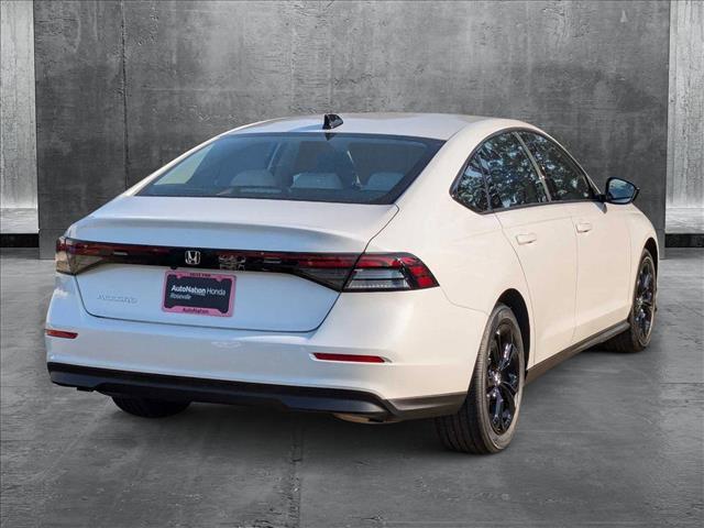 new 2025 Honda Accord car, priced at $32,110