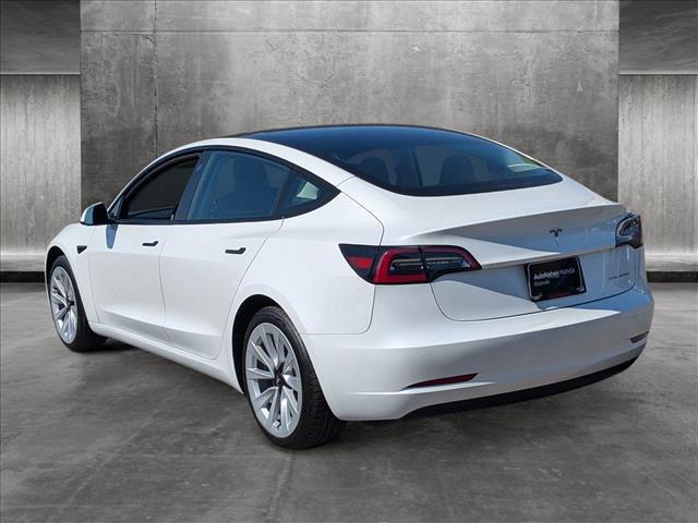 used 2022 Tesla Model 3 car, priced at $28,495