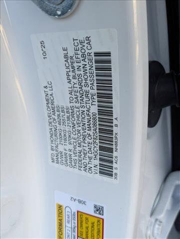 new 2025 Honda Accord Hybrid car, priced at $40,950