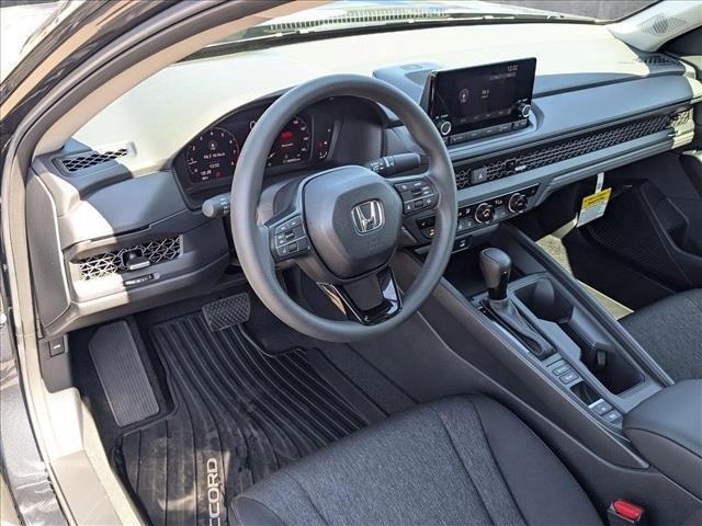 new 2025 Honda Accord car, priced at $31,710