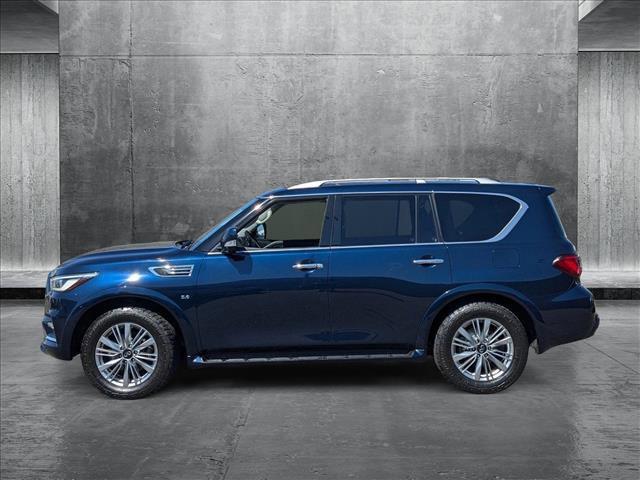 used 2020 INFINITI QX80 car, priced at $27,400