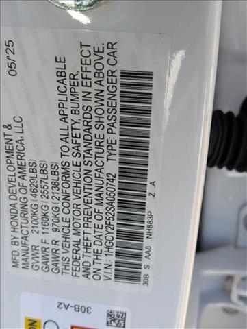 new 2025 Honda Accord Hybrid car, priced at $35,260