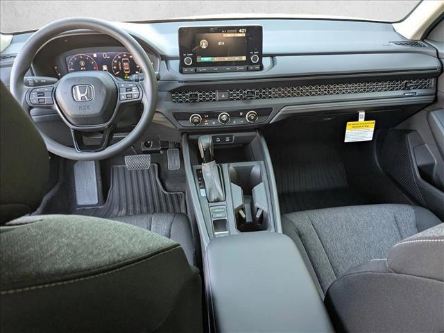 new 2025 Honda Accord car, priced at $29,945