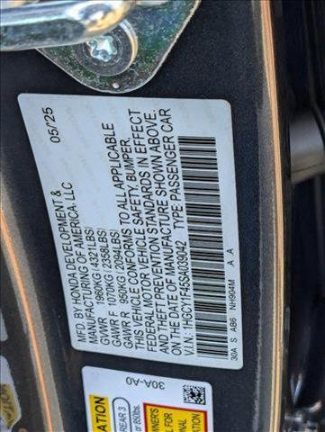 new 2025 Honda Accord car, priced at $31,710