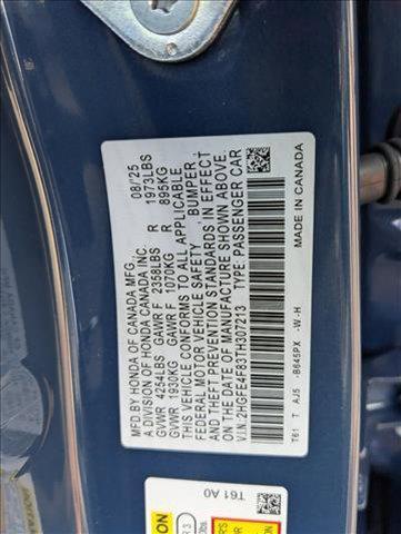 new 2026 Honda Civic Hybrid car, priced at $31,791