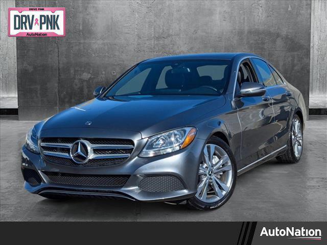 used 2018 Mercedes-Benz C-Class car, priced at $18,665