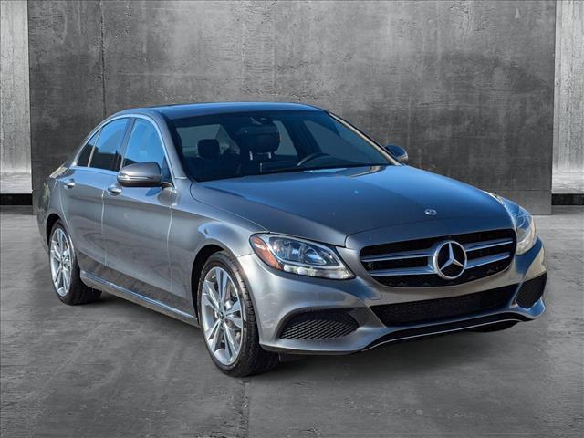 used 2018 Mercedes-Benz C-Class car, priced at $18,665