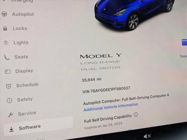 used 2023 Tesla Model Y car, priced at $33,995