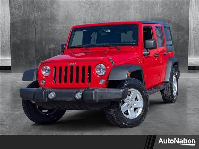 used 2017 Jeep Wrangler Unlimited car, priced at $19,120