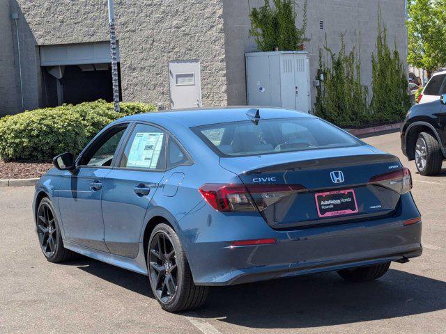 new 2025 Honda Civic Hybrid car, priced at $30,555