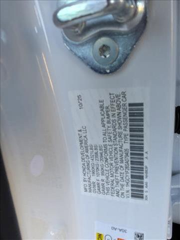 new 2025 Honda Accord car, priced at $29,945