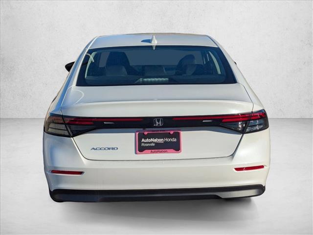 new 2025 Honda Accord car, priced at $29,945