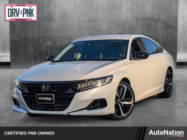 used 2022 Honda Accord car, priced at $28,355