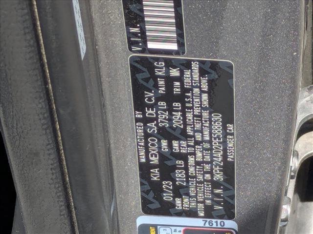 used 2023 Kia Forte car, priced at $15,850