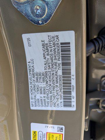 new 2025 Honda Civic car, priced at $29,055