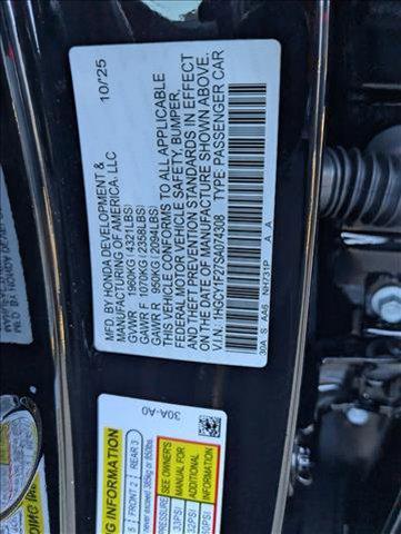 new 2025 Honda Accord car, priced at $29,490