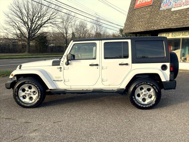 used 2015 Jeep Wrangler Unlimited car, priced at $18,995