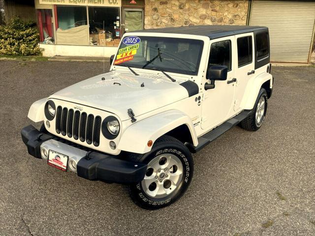 used 2015 Jeep Wrangler Unlimited car, priced at $18,995