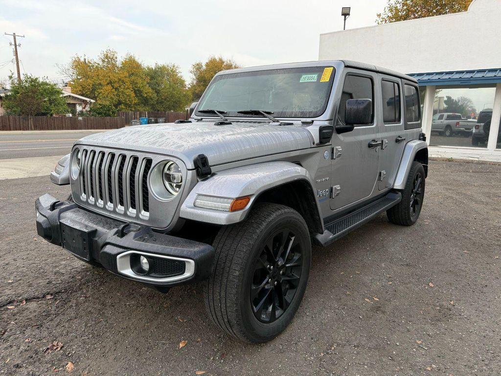 used 2021 Jeep Wrangler Unlimited 4xe car, priced at $28,000
