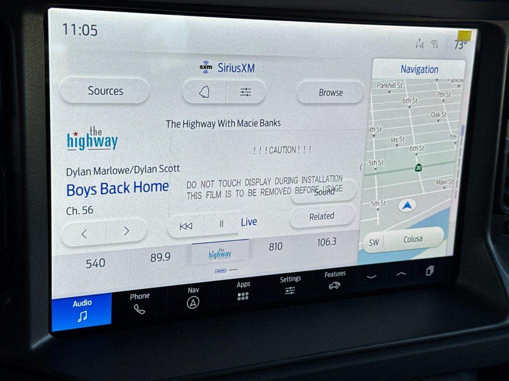 new 2025 Ford Bronco car, priced at $63,190