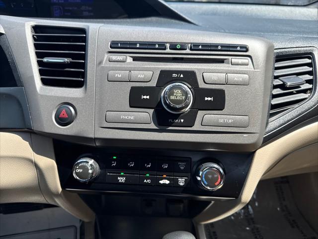 used 2012 Honda Civic car, priced at $8,444