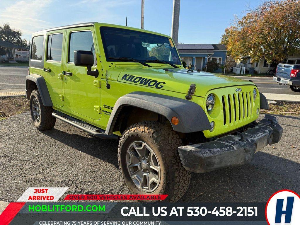 used 2017 Jeep Wrangler Unlimited car, priced at $21,000
