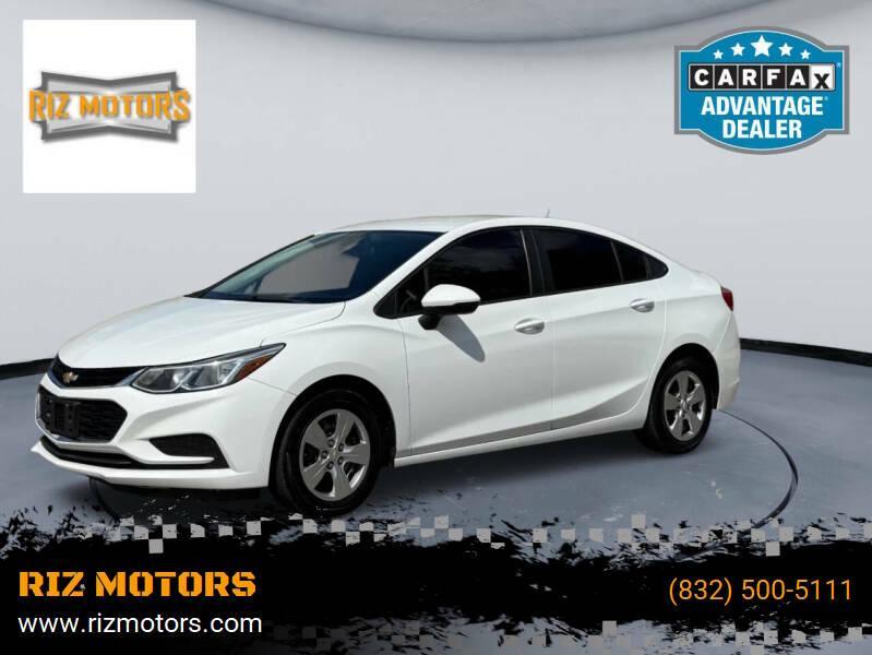 used 2017 Chevrolet Cruze car, priced at $9,497
