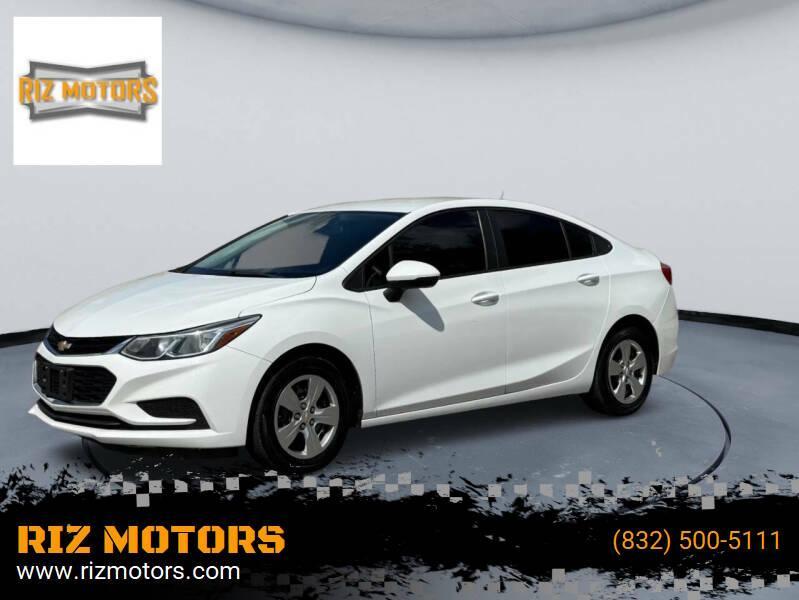 used 2017 Chevrolet Cruze car, priced at $9,497