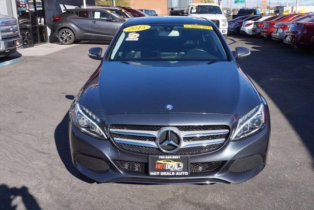 used 2015 Mercedes-Benz C-Class car, priced at $14,998