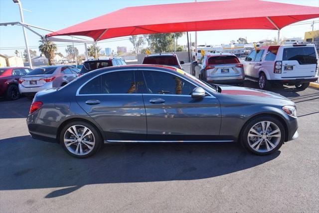 used 2015 Mercedes-Benz C-Class car, priced at $14,998