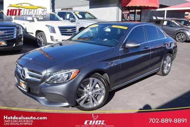 used 2015 Mercedes-Benz C-Class car, priced at $14,998