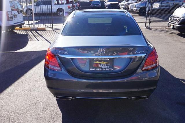 used 2015 Mercedes-Benz C-Class car, priced at $14,998