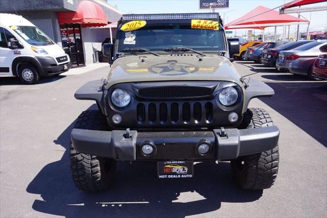 used 2015 Jeep Wrangler Unlimited car