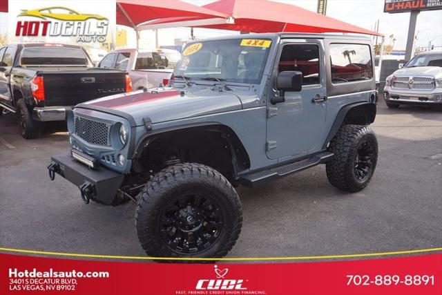 used 2014 Jeep Wrangler car, priced at $18,998