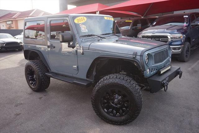 used 2014 Jeep Wrangler car, priced at $18,998