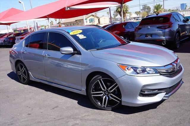 used 2017 Honda Accord car, priced at $16,998