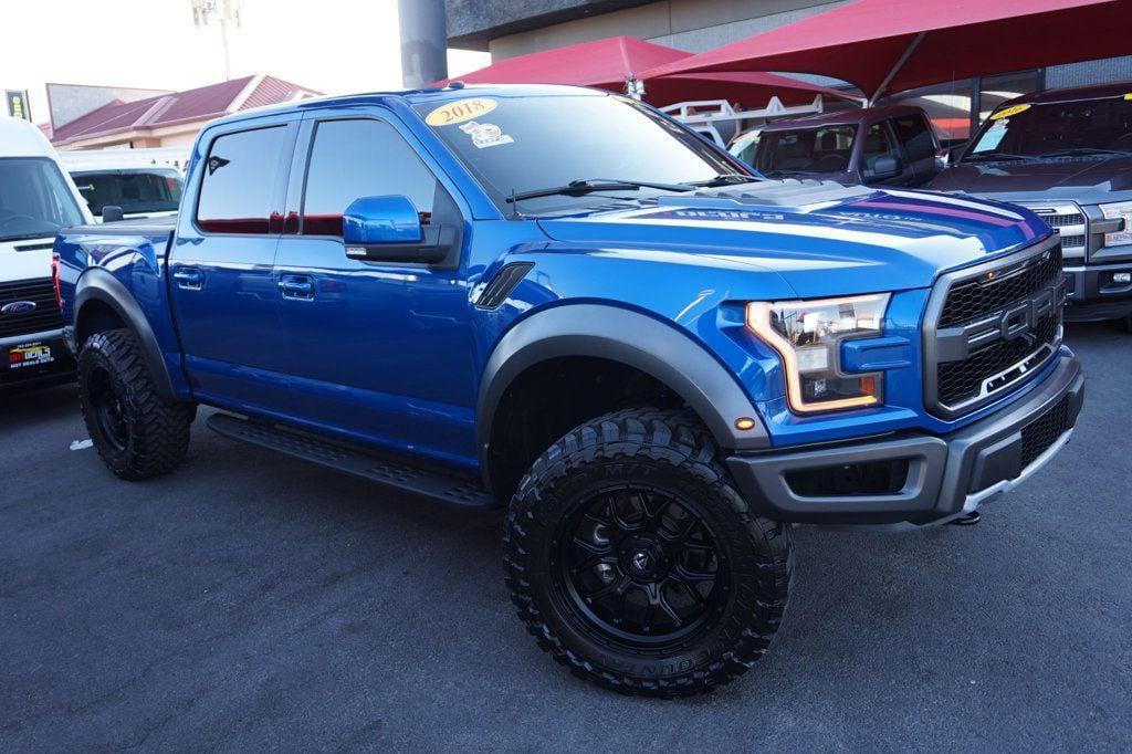 used 2018 Ford F-150 car, priced at $42,698