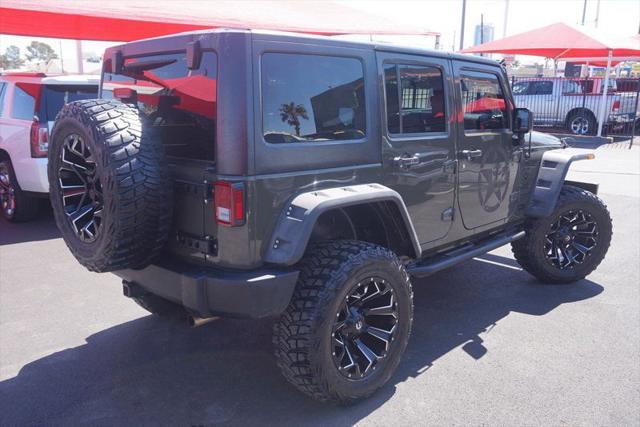 used 2015 Jeep Wrangler Unlimited car, priced at $24,998