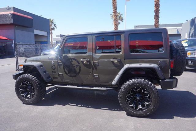 used 2015 Jeep Wrangler Unlimited car, priced at $24,998