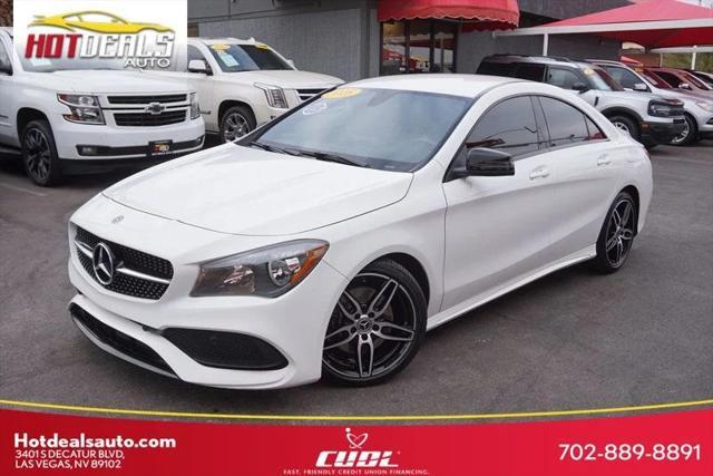 used 2018 Mercedes-Benz CLA 250 car, priced at $19,998