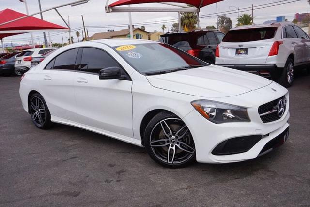 used 2018 Mercedes-Benz CLA 250 car, priced at $19,998