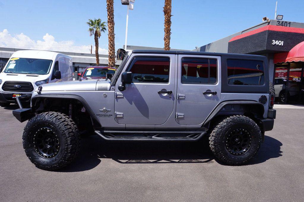 used 2015 Jeep Wrangler Unlimited car, priced at $22,998