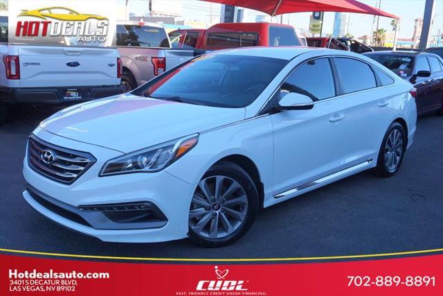 used 2015 Hyundai Sonata car, priced at $9,498