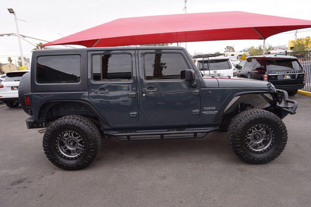 used 2017 Jeep Wrangler Unlimited car, priced at $22,998