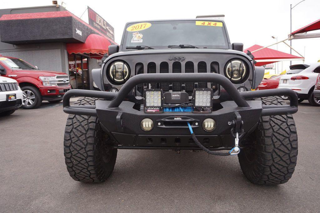 used 2017 Jeep Wrangler Unlimited car, priced at $22,998