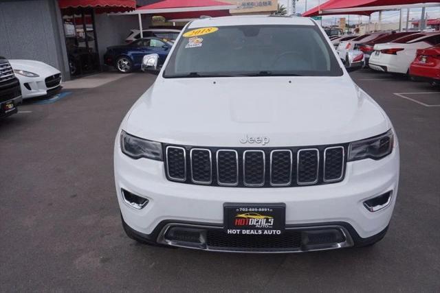 used 2018 Jeep Grand Cherokee car, priced at $16,998