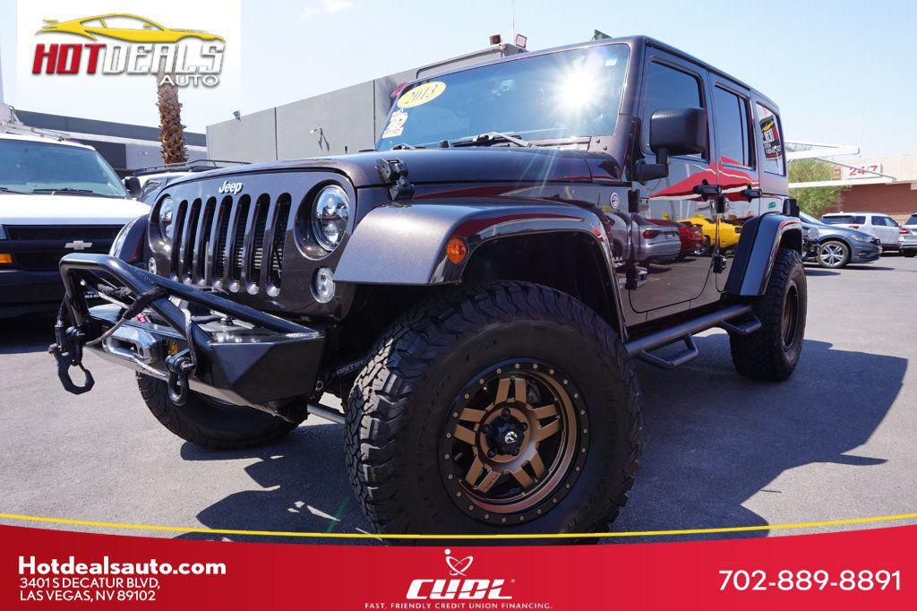used 2013 Jeep Wrangler Unlimited car, priced at $20,998