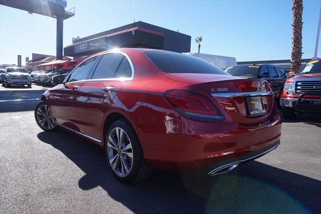 used 2021 Mercedes-Benz C-Class car, priced at $24,498